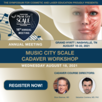 Music City Scale workshop image, the Premier Multidisciplinary Meeting for Aesthetic Medicine, Surgery and Dermatology in the United States