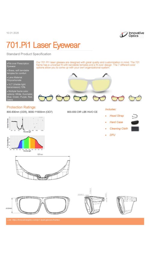 701.Pi1 Fit Over, bendable temples - Image 2