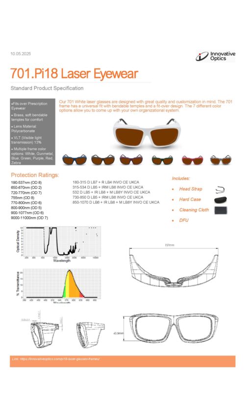 701.Pi18 Fit Over, bendable temples - Image 3