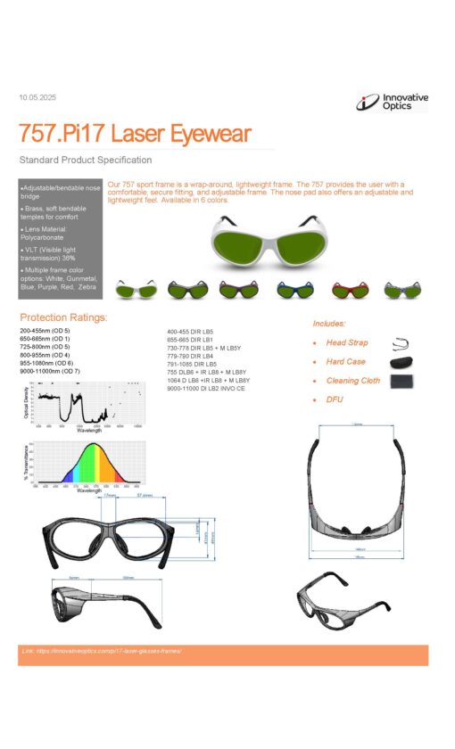 757.Pi17 Fit Over, bendable temples - Image 3