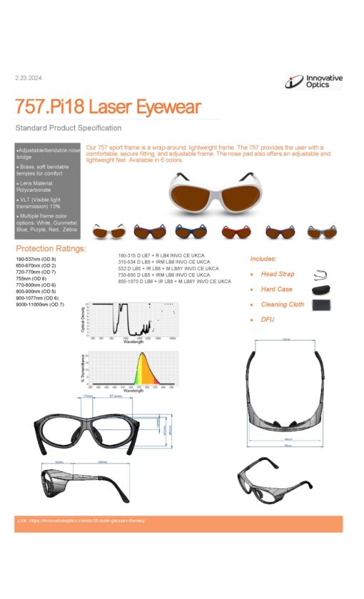 757.Pi18 Fit Over, bendable temples - Image 3