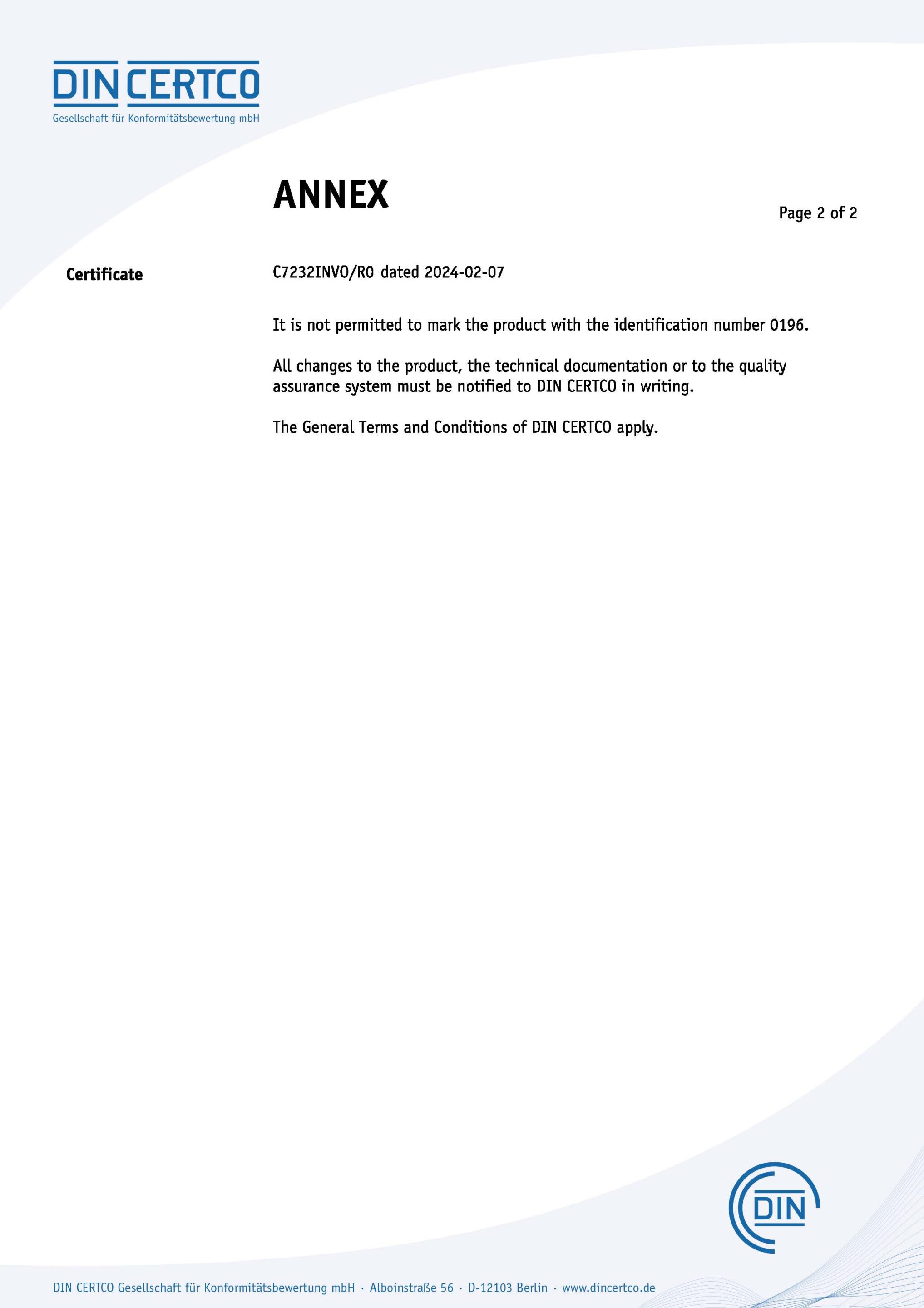 Pi17 CE Annex - Page 2 of 2 Pi17 CE Annex (Page 2 of 2)